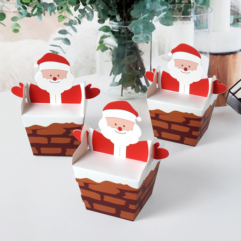 10/30/50pcs Santa Claus Climbi - đánh giá và giá Candle Containers