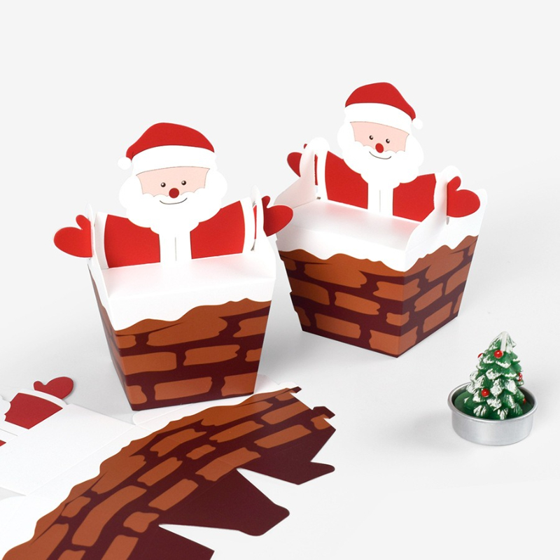 10/30/50pcs Santa Claus Climbi - đánh giá và giá Candle Containers
