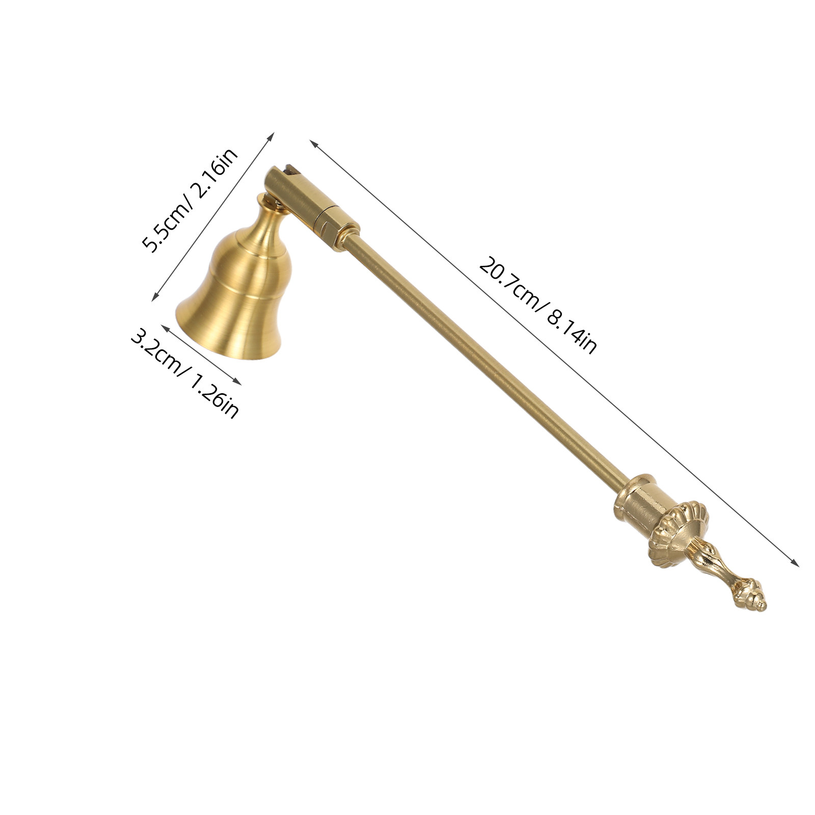 Vintage Decorative Snuffer Alu - đánh giá và giá Candle Wick