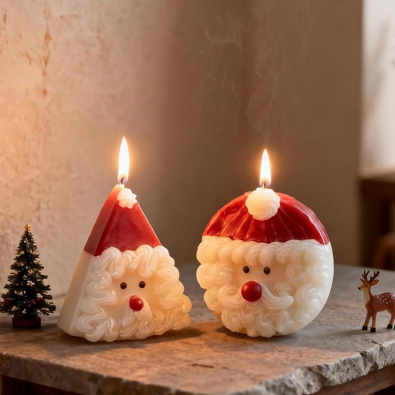 Santa Claus Silicone Candle Mo - đánh giá và giá Candle Molds