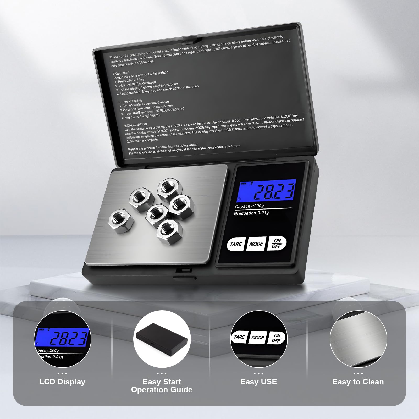 Mini Digital Pocket Scale 0.01 - đánh giá và giá Candle Wax Scale