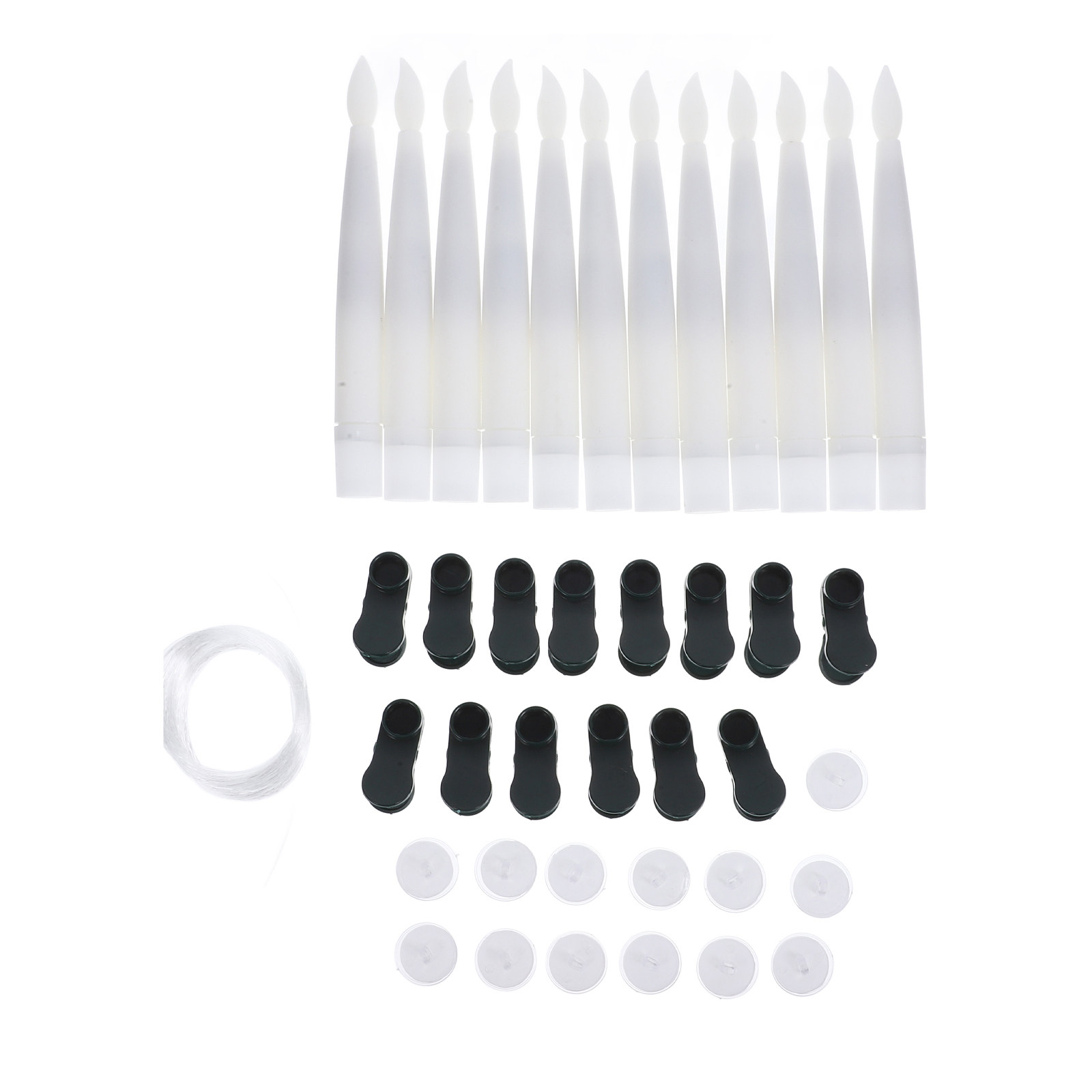 12Sets LED Decoration Candles  - đánh giá và giá Paraffin Wax