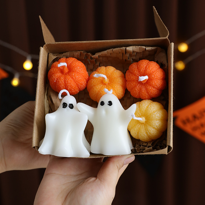 Halloween Candle Gift Box Cute - đánh giá và giá Candle Containers
