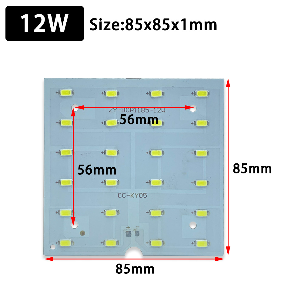 6W 9W 12W 18W LED Ceiling Ligh - đánh giá và giá Candle Wick