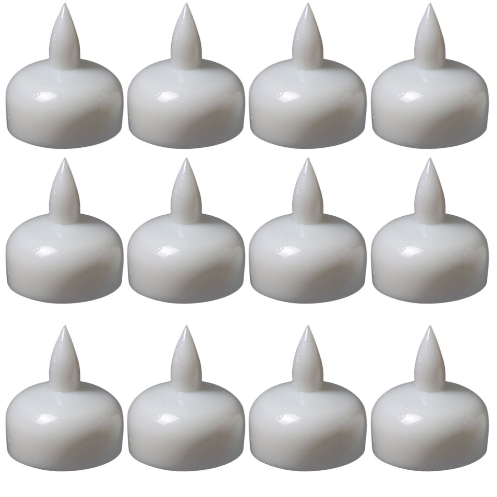 12Pcs Waterproof Floating LED  - đánh giá và giá Paraffin Wax
