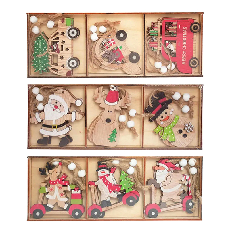 Wooden Christmas Pendant Merry - đánh giá và giá Candle Lighter
