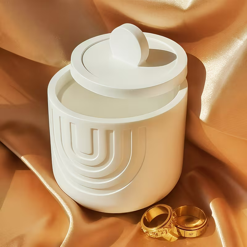 U Shape Striped Cup Silicone M - đánh giá và giá Candle Containers