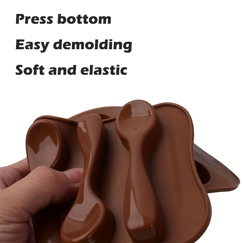 1pc Spoon Silicone Mold, Soap  - đánh giá và giá Candle Molds